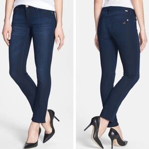 DL1961 Angel Skinny Dark Wash Jeans in Berlin. Size 27x27‎
